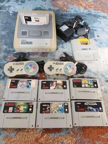 Nintendo - Snes - Super Nintendo & 7 Games & Super Game Boy, Nieuw