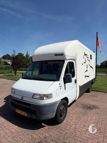 Leuke Fiat 2-paards paardenwagen!, Dieren en Toebehoren, Paarden en Pony's | Trailers en Aanhangwagens, Ophalen, Zo goed als nieuw