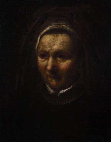Scuola fiamminga (XIX), After Rembrandt van Rijn - Ritratto