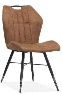 Eetkamerstoel Scala - eetkamerstoelen - Cognac, Nieuw, Overige materialen