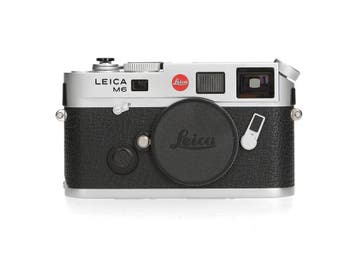 Leica M6 TTL .72mm Silver (10434) - 1 jaar garantie, Ophalen of Verzenden, Zo goed als nieuw, Accu, Leica