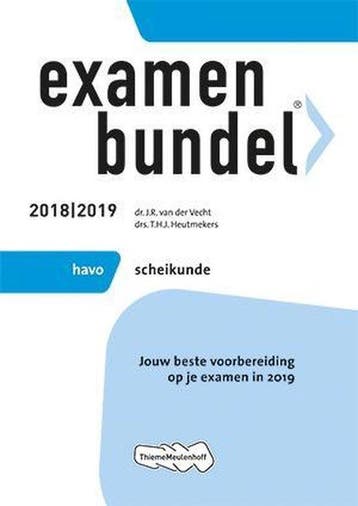9789006429398 Examenbundel havo Scheikunde 2018/2019, Boeken, Verzenden, Zo goed als nieuw, J.R. van der Vecht