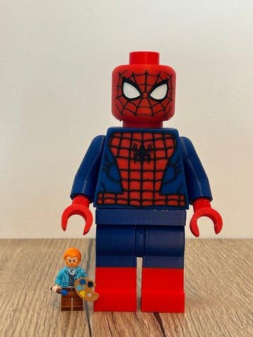 Fait maison - (MOC) Minifigure LEGO - 18 cm – Design, Nieuw
