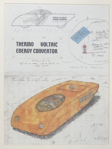 Panamarenko (1940-2019) - Thermo Voltaïc Energy Convertor =