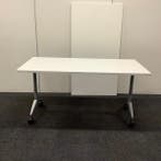 mobiele Klaptafel Wilkhahn, (hxbxd) 73x150x75 cm, wit -, Ophalen of Verzenden, Gebruikt