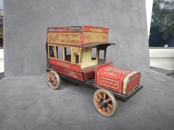Bing - Blikken speelgoed - London Bus - 1920-1930 -, Antiek en Kunst