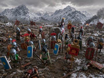 Playmobil - Playmobil Romeinse Leger met Olifant, ruiters en