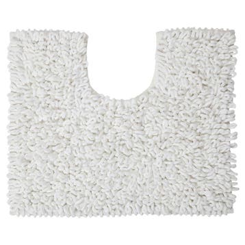 Toiletmat Sealskin Twist 45x50 cm Microfibre Wit, Ophalen of Verzenden, Nieuw, Bad
