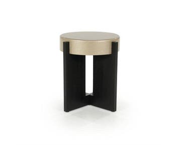 Bijzettafel Juliet 40x40cm - beige | Eleonora, Huis en Inrichting, Tafels | Bijzettafels, Ophalen of Verzenden, Nieuw