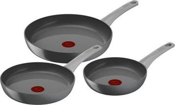 Tefal Renew ON Keramische Koekenpannenset - Ø 20/24/28 cm, Ophalen of Verzenden, Zo goed als nieuw