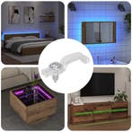 vidaXL LED Strip Clips 23,8 mm 12 pcs Doorzichtig Kunststof, Verzenden, Nieuw, Kunststof