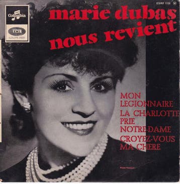 Marie Dubas - Marie Dubas Nous Revient, Ophalen of Verzenden, Gebruikt