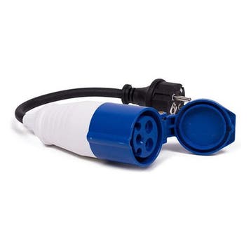 CEE verloopkabel | Benson | 0.35 meter, Verzenden, Nieuw
