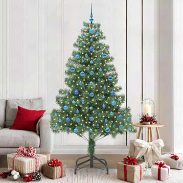 vidaXL Kerstboom Groen 210 cm PVC, Verzenden, Nieuw