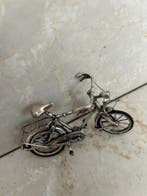Beeldje - Bike - .800 zilver