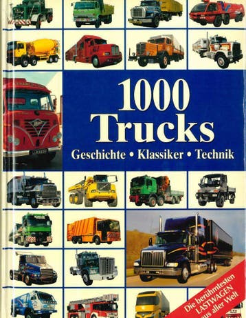 1000 TRUCKS GESCHICHTE KLASSIKER TECHNIK BOEK HANS ISENBERG, Gelezen, Hans G. Isenberg, Algemeen, Verzenden