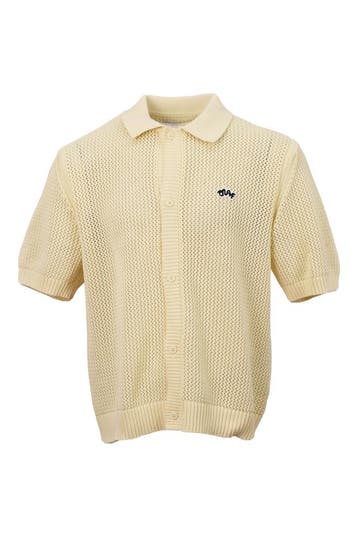Olaf Hussein Polo in maat L Geel, Verzenden, Zo goed als nieuw, Overige kleuren, Olaf Hussein