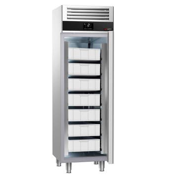 GGM Gastro | Viskoelkast rvs PREMIUM - 400L - 1-deurs |, Verzenden, Nieuw, Inbouw