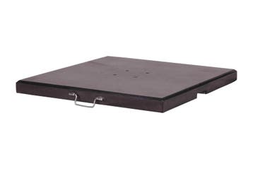 Platinum Milano parasolvoet 90 kg. - Zwart, Verzenden, Nieuw, Parasolvoet