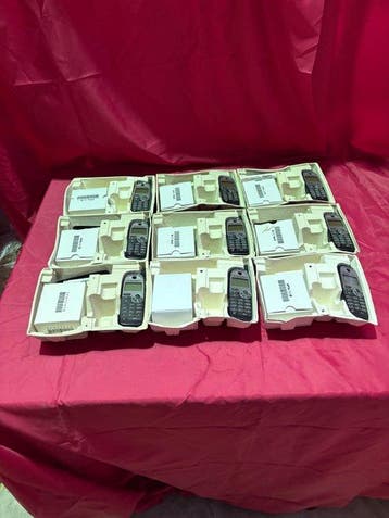 Motorola Partij van 9 Motorola d520 DECT draadloze telefoons, Nieuw