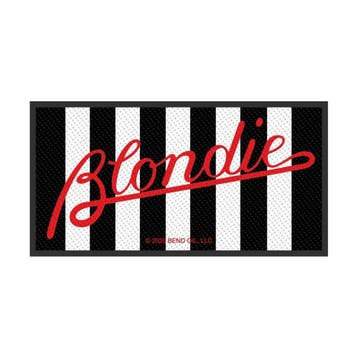 Blondie Paralel Lines - patch officiële merchandise, Ophalen of Verzenden, Nieuw, Kleding