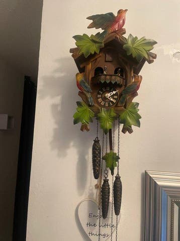 Zwarte Woud Clockman klok (2) - Geïnspireerd door de, Antiek en Kunst