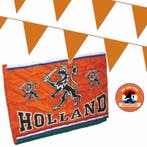 Oranje versiering buiten pakket 1x mega Holland spandoek/ .., Ophalen of Verzenden, Nieuw
