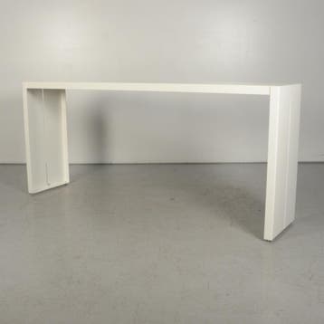 Design hoge tafel Lapalma Panco - Wit blad - 241 x 51 cm, Ophalen of Verzenden, Nieuw in verpakking