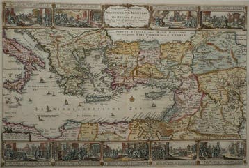 Middellandse Zee gebied - Europa; Visscher - Geografische, Boeken, Nieuw