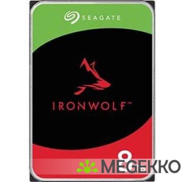 Seagate HDD NAS 3.5  8TB ST8000VN004 Ironwolf, Verzenden, Nieuw, Seagate