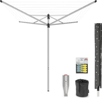 Brabantia Droogmolen Lift-O-Matic - 40m, Tuin en Terras, Verzenden, Nieuw