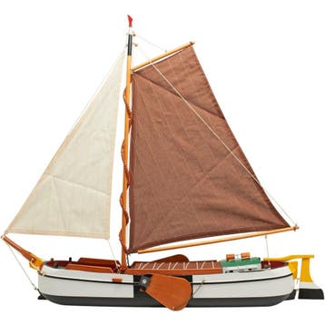 Skutsje Model 74cm Wit, Ophalen of Verzenden, Nieuw