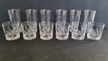 Wedgwood Toscane. - Drinkset (12) - Kristal - Ongebruikt, Antiek en Kunst