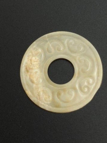 Oud-Chinees, Han-dynastie jade China. Rituele jade Bi-schijf