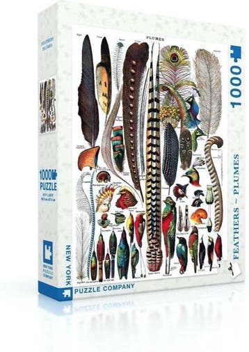 Feathers - NYPC Puzzel 1000 Stukjes, Verzenden, Nieuw