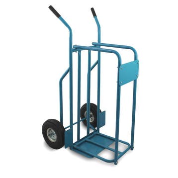 Brandhoutkar - Houtkar - steekwagen - Blauw, Verzenden