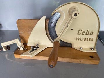 Snijmachine - Hout, Metaal - Vintage