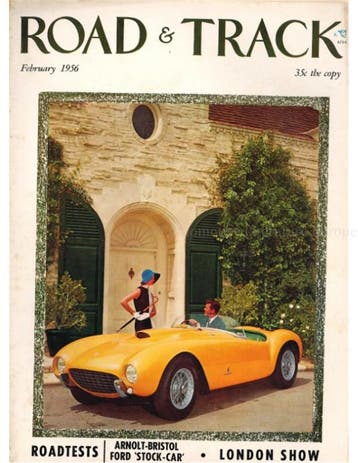 1956 ROAD AND TRACK MAGAZINE FEBRUARI ENGELS, Nieuw, Author