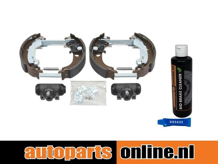 Remschoenset + wielremcilinders + montage set Fiat Panda ach, Auto-onderdelen, Besturing, Nieuw, Fiat, Verzenden