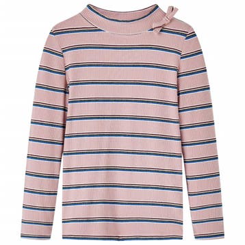 vidaXL Kindershirt met lange mouwen 140 lichtroze, Verzenden, Nieuw