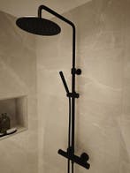 Regendouche mat zwart structuur - 0034, Doe-het-zelf en Verbouw, Sanitair, Ophalen, Nieuw, Douche