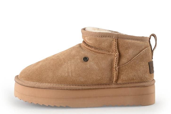 Warmbat Boots in maat 38 Bruin, Kleding | Dames, Schoenen, Bruin, Zo goed als nieuw, Overige typen, Verzenden