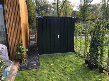Tuinhuis op maat, geen onderhoud nodig i.v.m. robuust staal!, Nieuw, 200 tot 400 cm, Overige typen, Zonder ramen