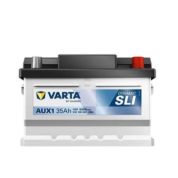 Varta Auto accu 12 volt 35 Ah SLI Dynamic type AUX1, Ophalen of Verzenden, Nieuw