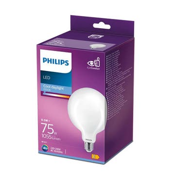 Philips LED Globelamp G120 E27 8.5W 1055lm 6500K Daglicht..., Ophalen of Verzenden, Nieuw
