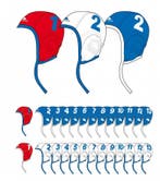 Voordeelbundel (26 stuks) Turbo waterpolo cap (size m/l)..., Nieuw