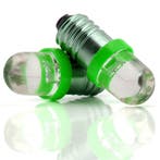 E10 LED lamp - 12V - Groen, Ophalen of Verzenden, Nieuw