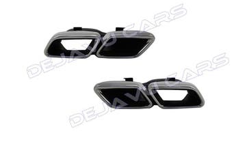 AMG Look Uitlaat tips voor Mercedes Benz C-Klasse W205, Ophalen of Verzenden