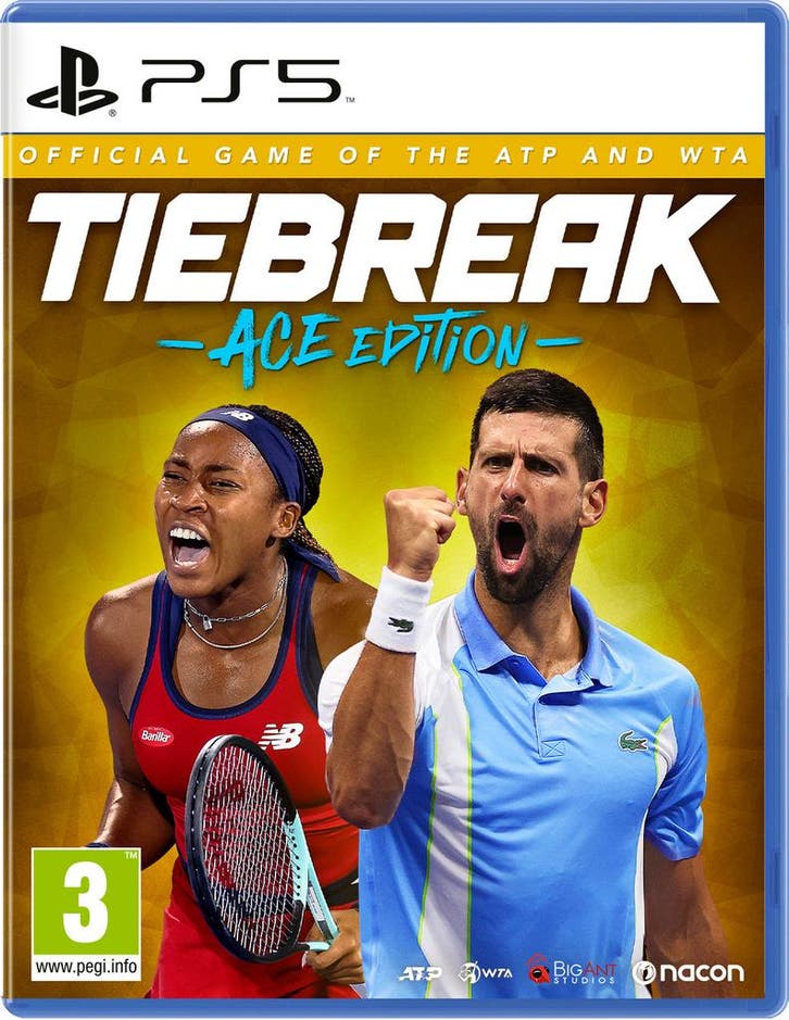 TieBreak Ace Edition (PlayStation 5), Spelcomputers en Games, Games | Sony PlayStation 4, Gebruikt, Verzenden