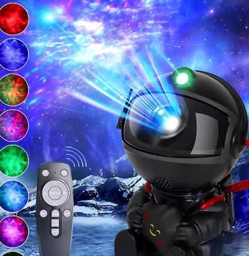 Astronaut Sterprojector – LED Nachtlamp met Galaxy Nevel, Verzenden, Nieuw